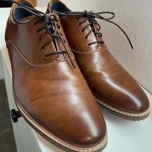 Men's Brown Leather Dress Shoes
